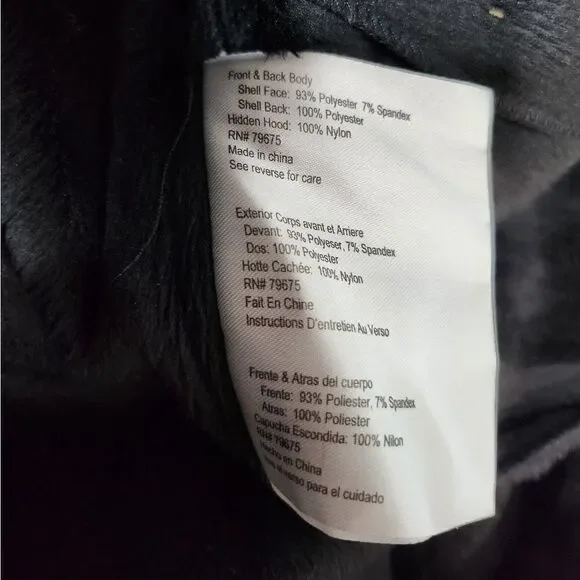 Michael Michael Kors black womens trench coat - Picture 8 of 8